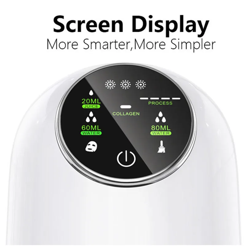 Household Intelligent Mask Machine DIY Natural Fruit Vegetable Mask Machine Automatic Spa Facial Treatment Machine