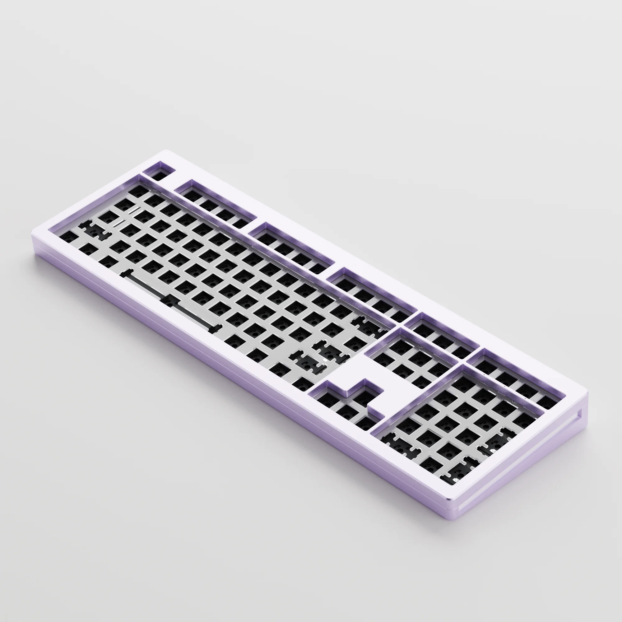 Imagem -03 - Via Qmk Teclado Mecânico Kit de Alumínio Cnc Tamanho Total 108-key Hot-swappable Rgb Gaming Junta de Montagem Monsgeek-m5