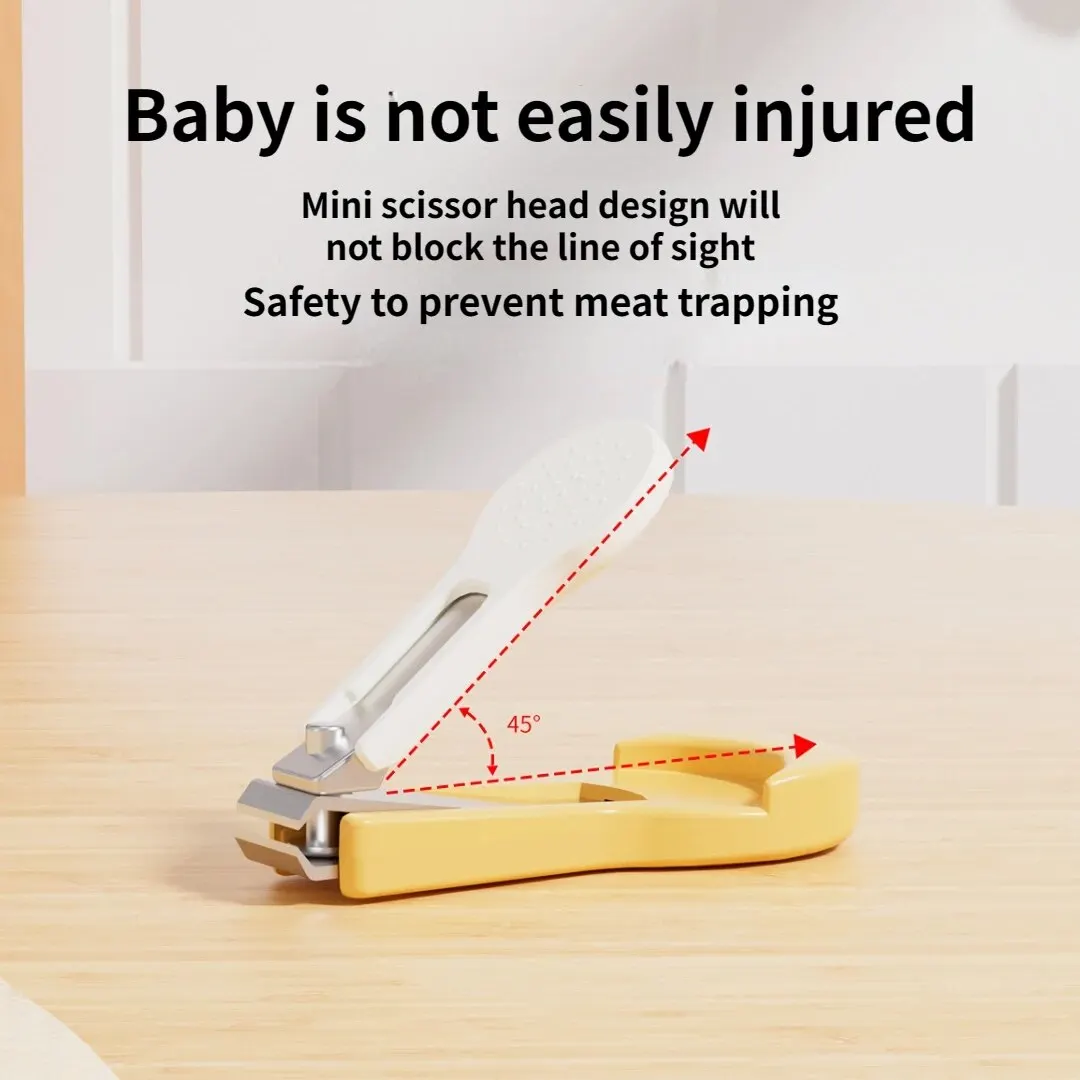 Newborn Baby Nail Scissor Baby Nail Care Tool Kid Safe Portable Nail Clipper Trimmer Tweezer with Box Children Manicure Kit