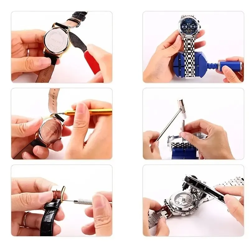 147pcs,212pcs Watch Repair Tool Set Repair Disassembly Clock Repair