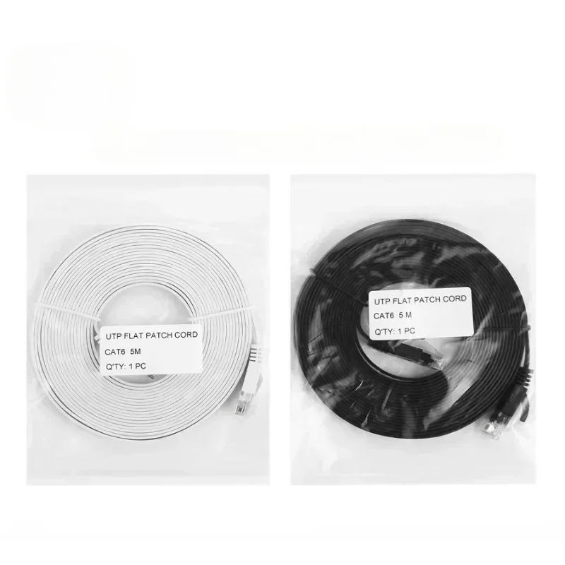 15m 20m 25m 30m 50m Cable CAT6 Flat Ethernet Cable RJ45 Patch LAN CAT 6 Network cable For Computer Router Laptop