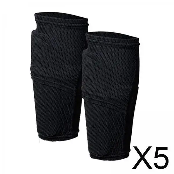 

Soccer Socks Shin Guard Sleeves Supportive Mesh Nylon Shin Protector Sports Leggings for Football and Leisure Sports