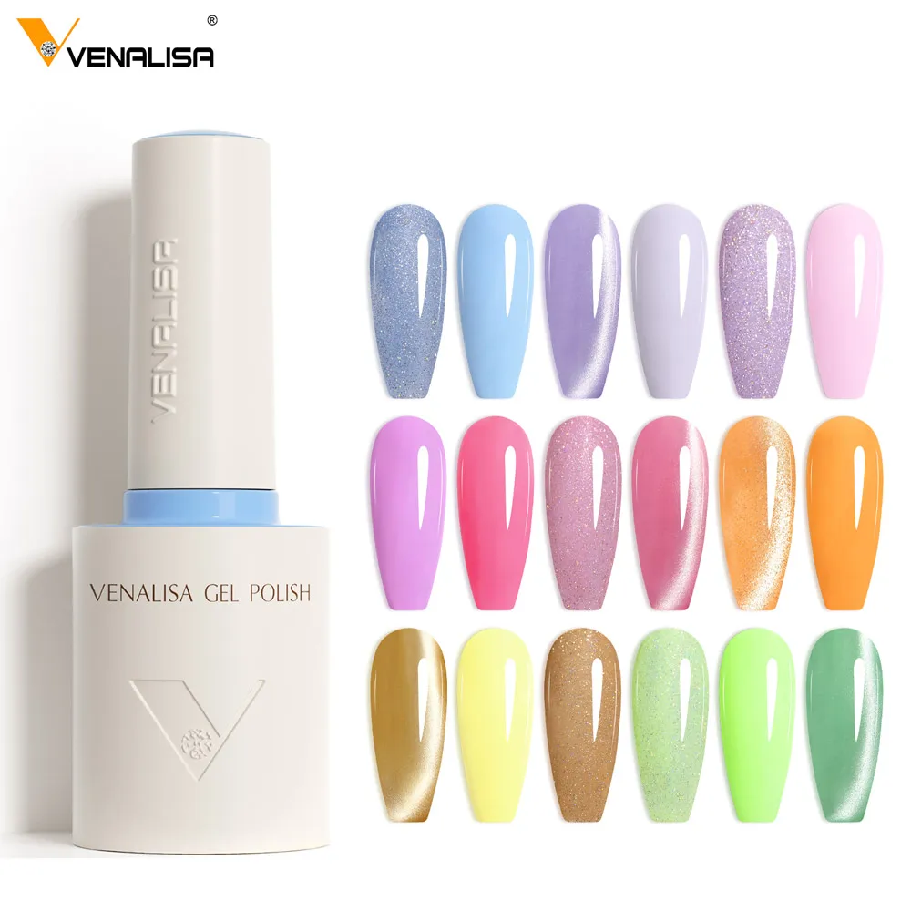 V6 VENALISA 10 ml HEMA Gratis TPO Gratis Ultra Diepe Rode Cat Eye Magneet Nagelgel Semi-Permanente Losweken UV LED Gel Vernis Nagels