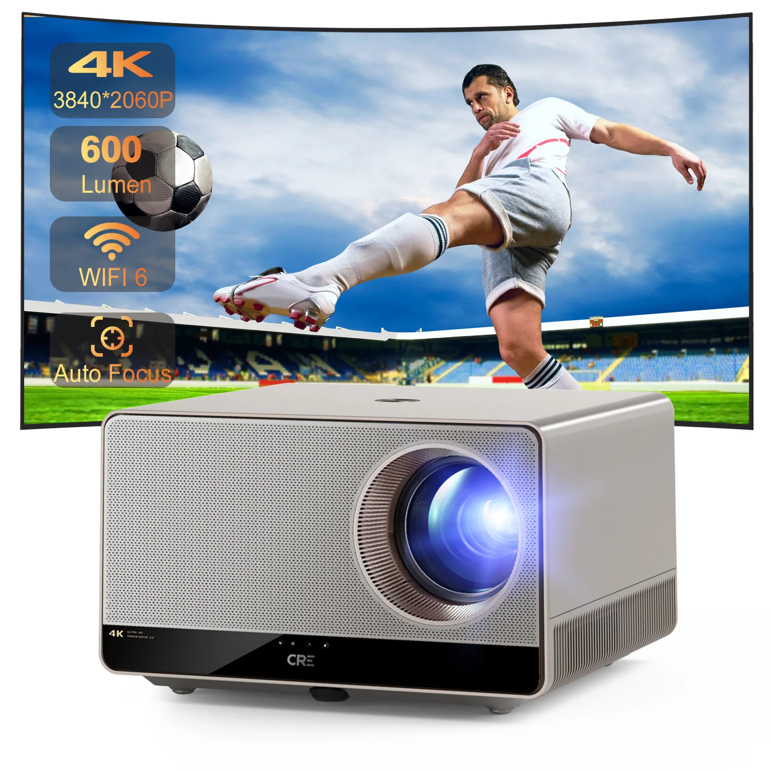 Cre U1 4K Portable … - image