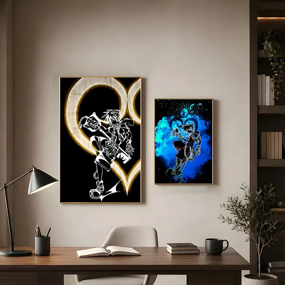 Adventure game Kingdom Hearts Poster Modern Interior Wall Decor & Trendy Home Highlights