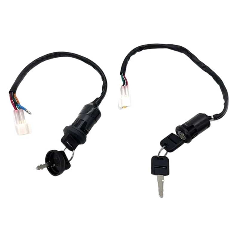 M76E Motorbike Lock Harness for Ignition Switches Repair Plug Connector Setup for K16 K18 Service Jobs Part