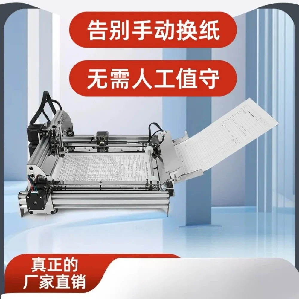 Writing Robot with Auto Page Turning – Handwriting Style Machine, Smart Paper Feeding for Copying Notes & Filling Forms