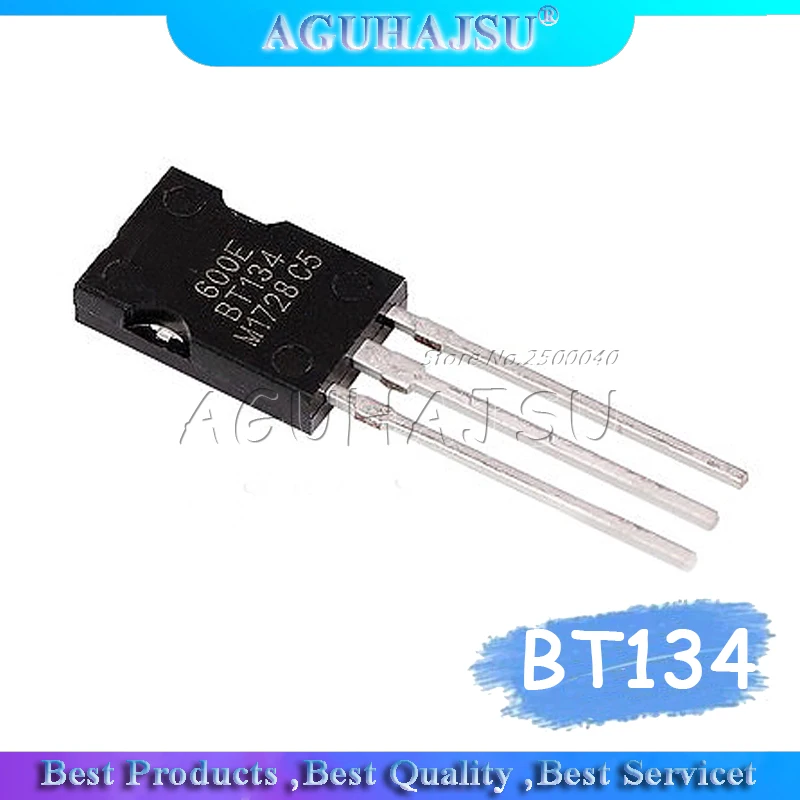 10PCS BT134-600E BT134-600 BT134 Thyristor TRIAC 600V 4A TO-126