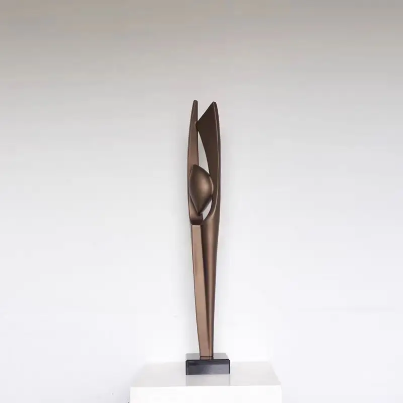 슬림한 추상 예술 장식품 코너 소프트 데코레이션 TV 캐비닛 좁은 장식품