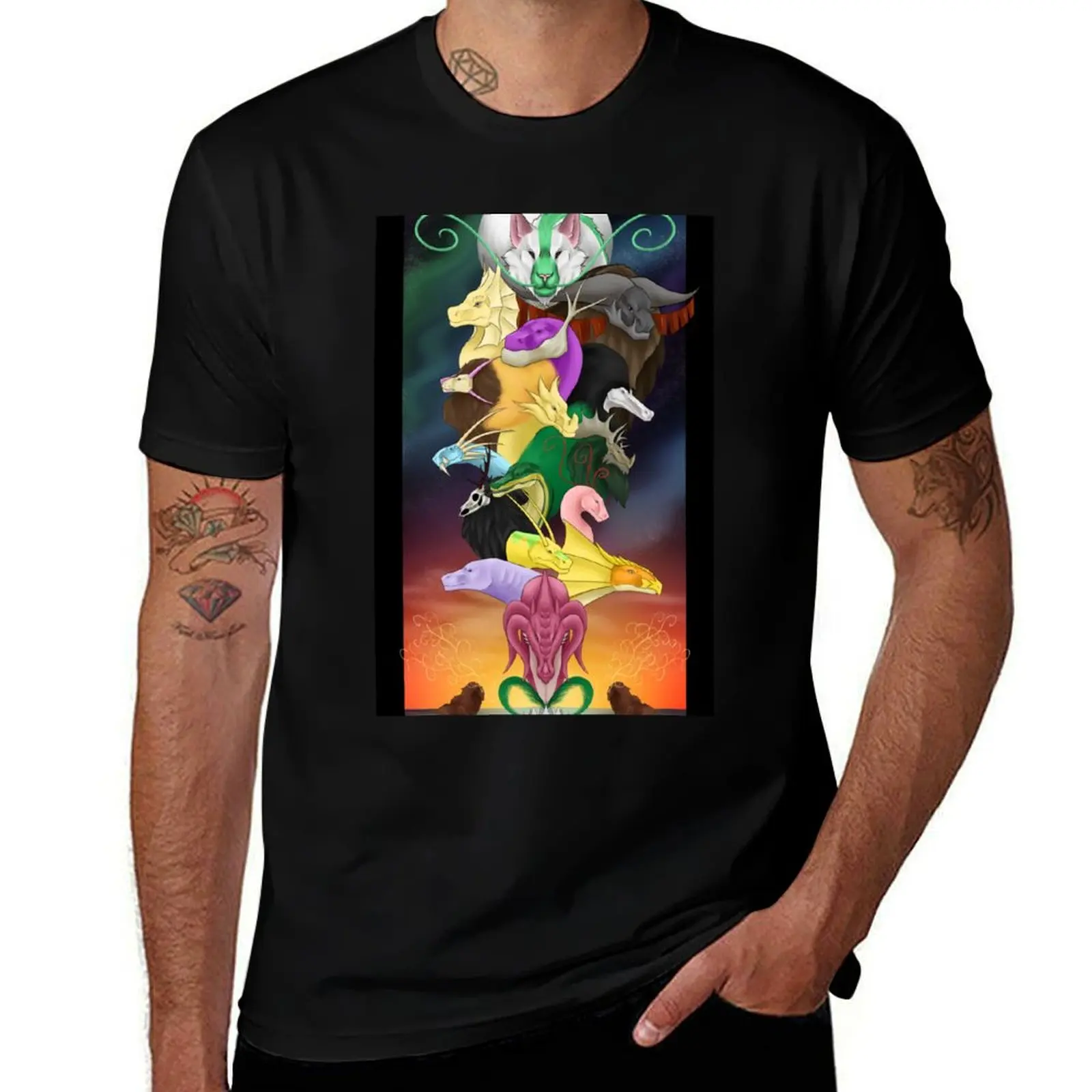 

The Pantheon of Jikatu T-Shirt cotton man t-shirts football t shirt summer tops Men's clothing