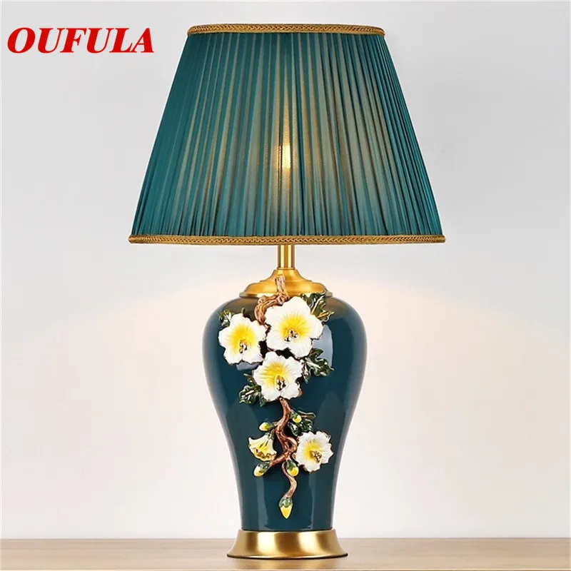 

TINNY Ceramic Table Lamps Desk Luxury Modern Contemporary Fabric for Foyer Living Room Office Creative Bed Room Hotel