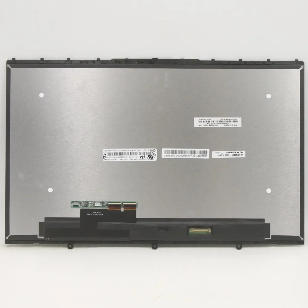 Imagem -02 - Display Lcd para Lenovo Laptop Touch Assembly Yoga Full hd 14.0 em 5d10s39670 5d10s39740 14itl5