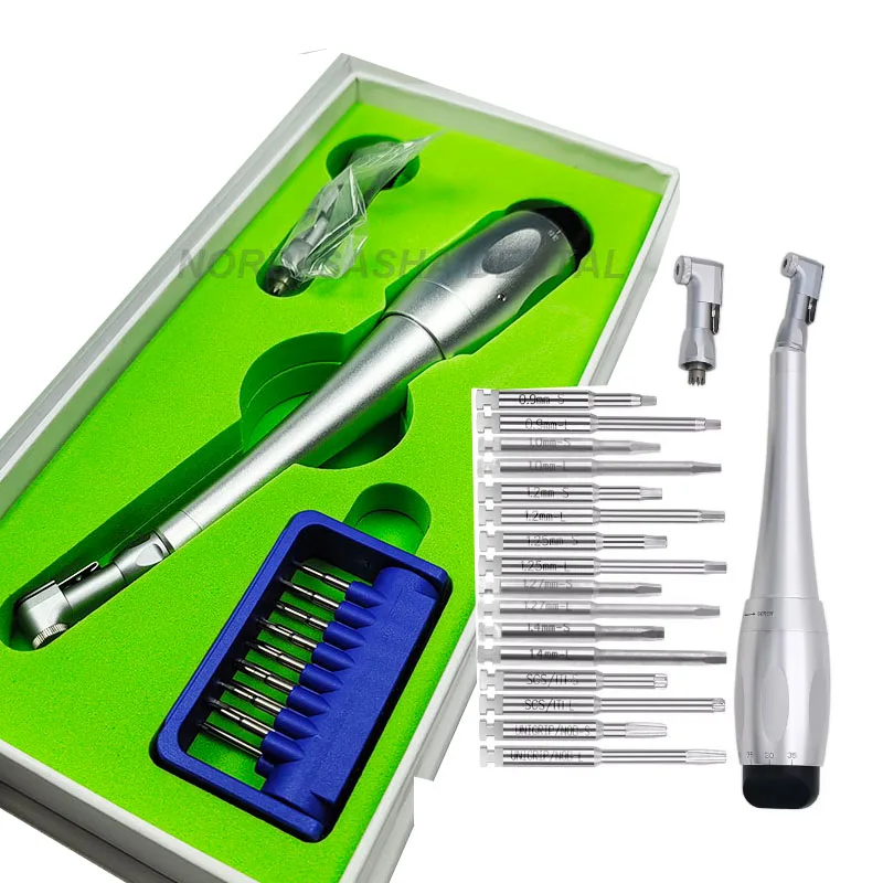 

Dental Universal Implant Torque Wrench With 16pcs Drivers Dentistry Ratchet Latch Head Handpiece 5 To 35 N.cm Dentist Equipment