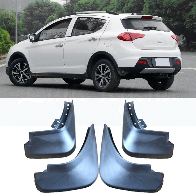 4x Car Mud Flaps Guards For LIFAN X50 2014-2022 Mudflaps Splash Guard Matte Protection Mudguards Car Accessories wheel