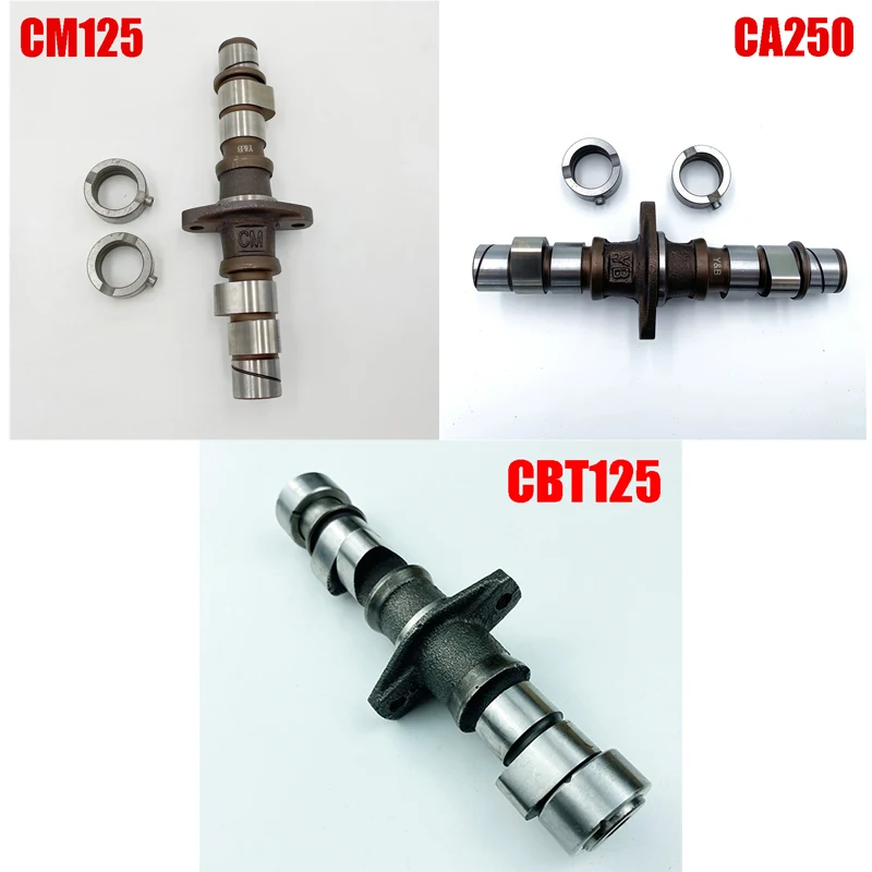 

Motorcycle Two-Cylinders Camshaft for Sundiro Honda Dayang Qjmotor Lifan CBT125 CM125 Exeited 125 CA250 DD250QJ250 Engine Parts