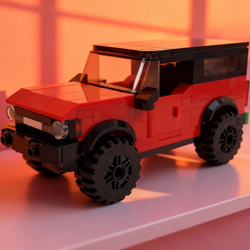

178pcs MOC City Forded Bronco 2 Door Model Building Blocks Architecture Assemble DIY Idea Toy Christmas Gift Education Creative