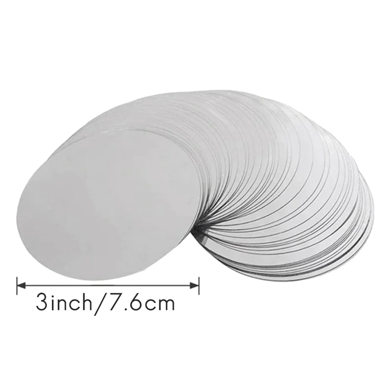 1000 3-inch silver red wine pouring tablets, aluminum foil anti-drip drainage tablets, bar serving tools