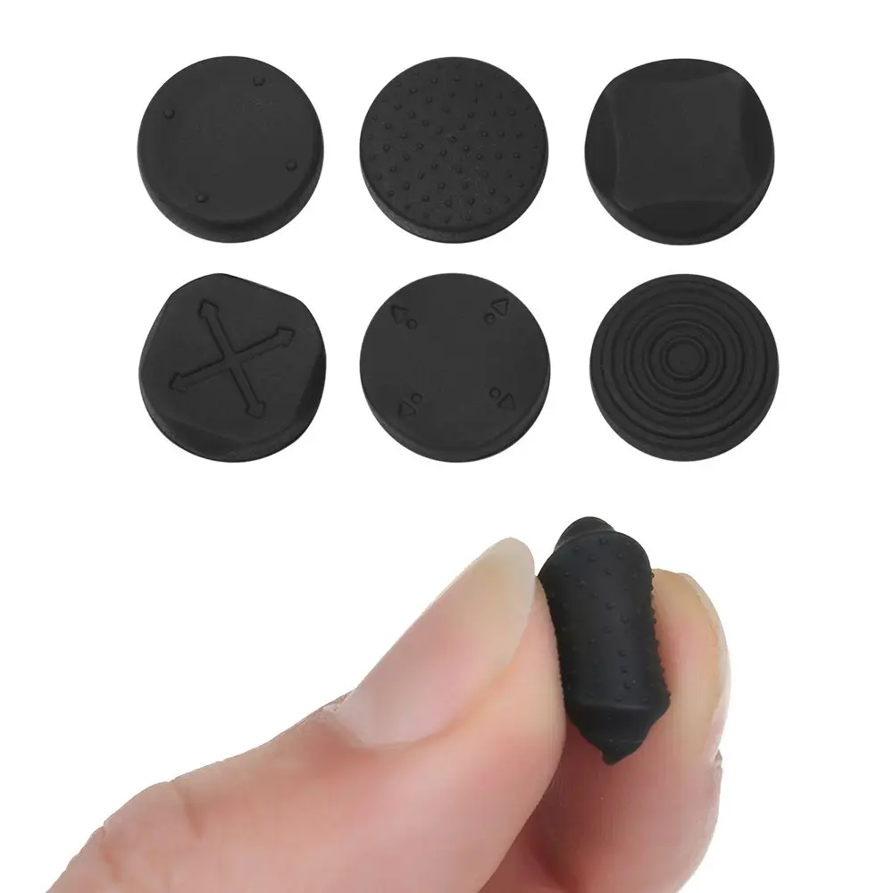 6pcs Silicone Thumbstick Grip Cap Joystick Analog Protective Cover Case For Sony Play Station Psvita PS Vita PSV 1000/2000 Slim