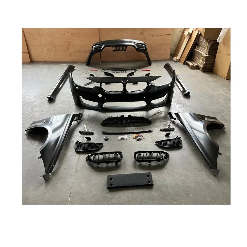 

Car Accessories Bodykit Bumpers For 3 Series F30 Upgrade To F80 M3 Wide Body Style