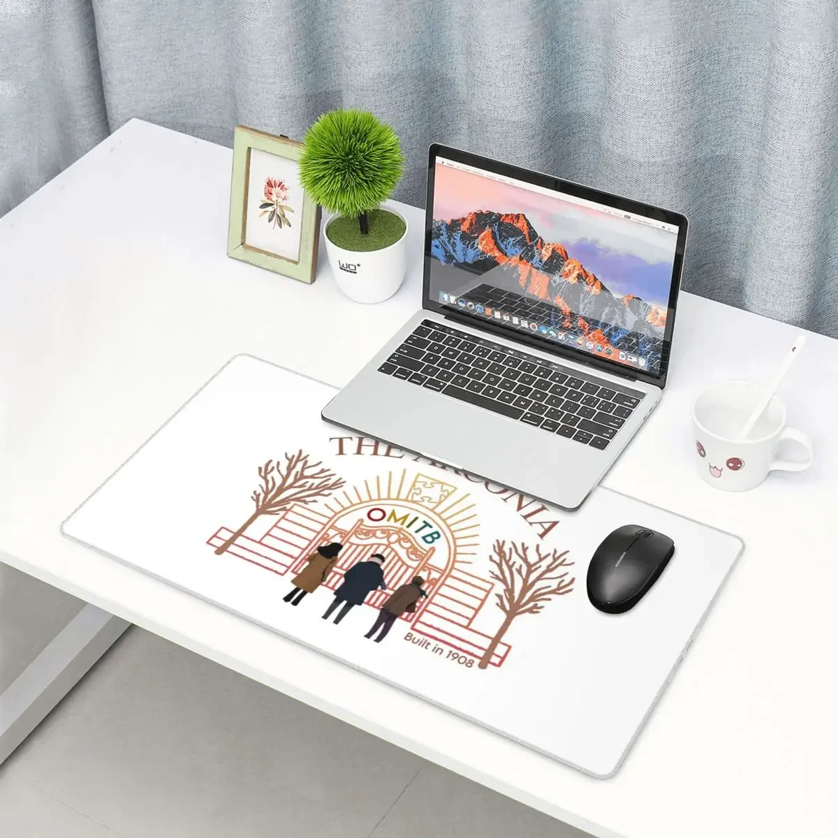 Large Mouse Pad The Arconia Only Murders In The Building 1908 Gamer PC Laptop Mats Keyboard Carpet Accessories Desk Mat