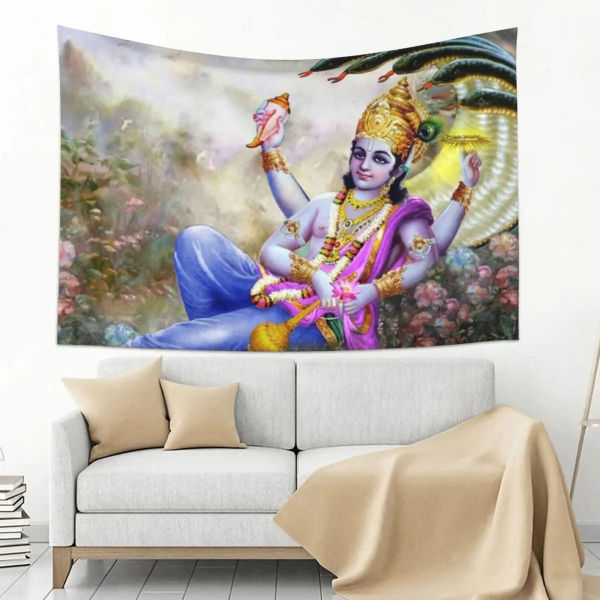 

Sri Vishnu Narayana Tapestry