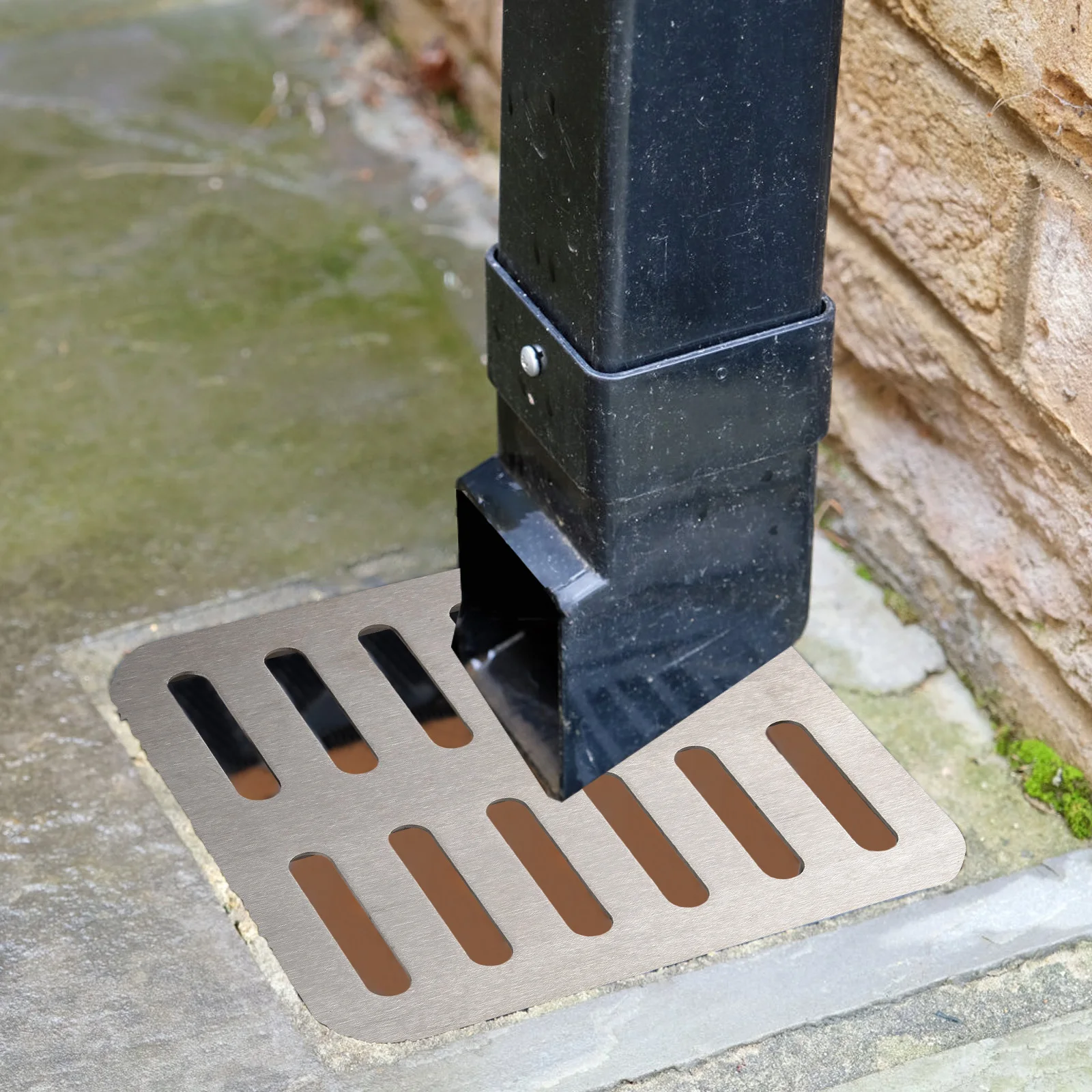 Outdoor Use Outdoor Drain Cover Floor Drain With Frame 200*200*30*3mm Elegant Outdoor Aesthetic Quality Craftsmanship