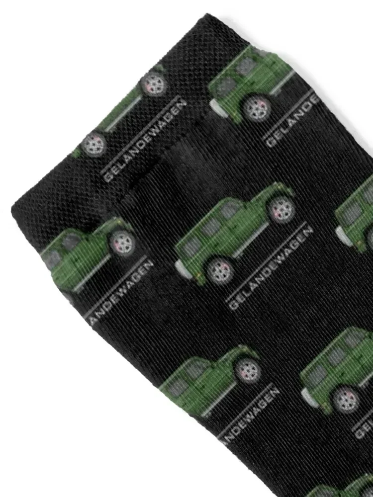 Merc 4x4 SUV Luxury Car G Wagon Socks tennis set funny gift kids Men Socks Luxury Brand Women's