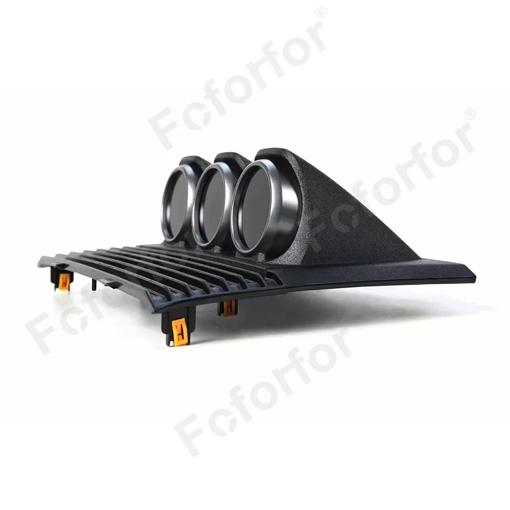 US Stock Three Zone Screen Car Digital Cluster Virtual Cockpit Screen For Ford Mustang 2015-2023 Odometer Dashboard Speed Meter