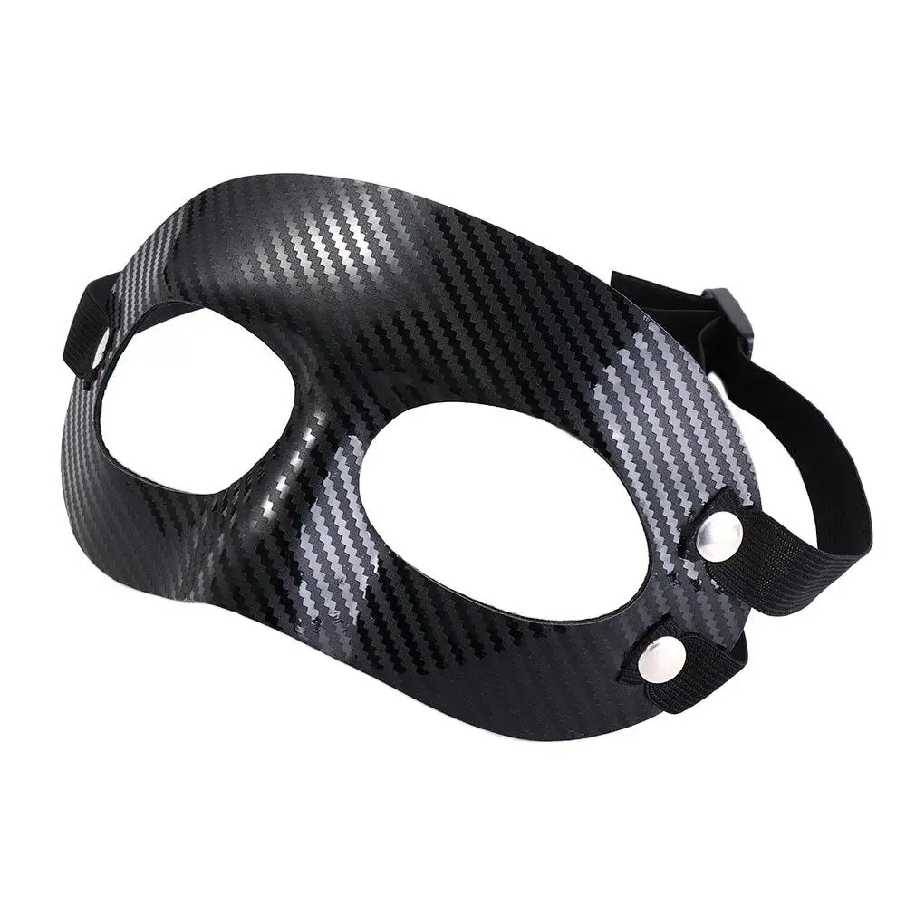 Protezione per il naso Copertura per il viso da basket con imbottitura Maschera protettiva per travestimento Maschera protettiva elastica durevole riutilizzabile