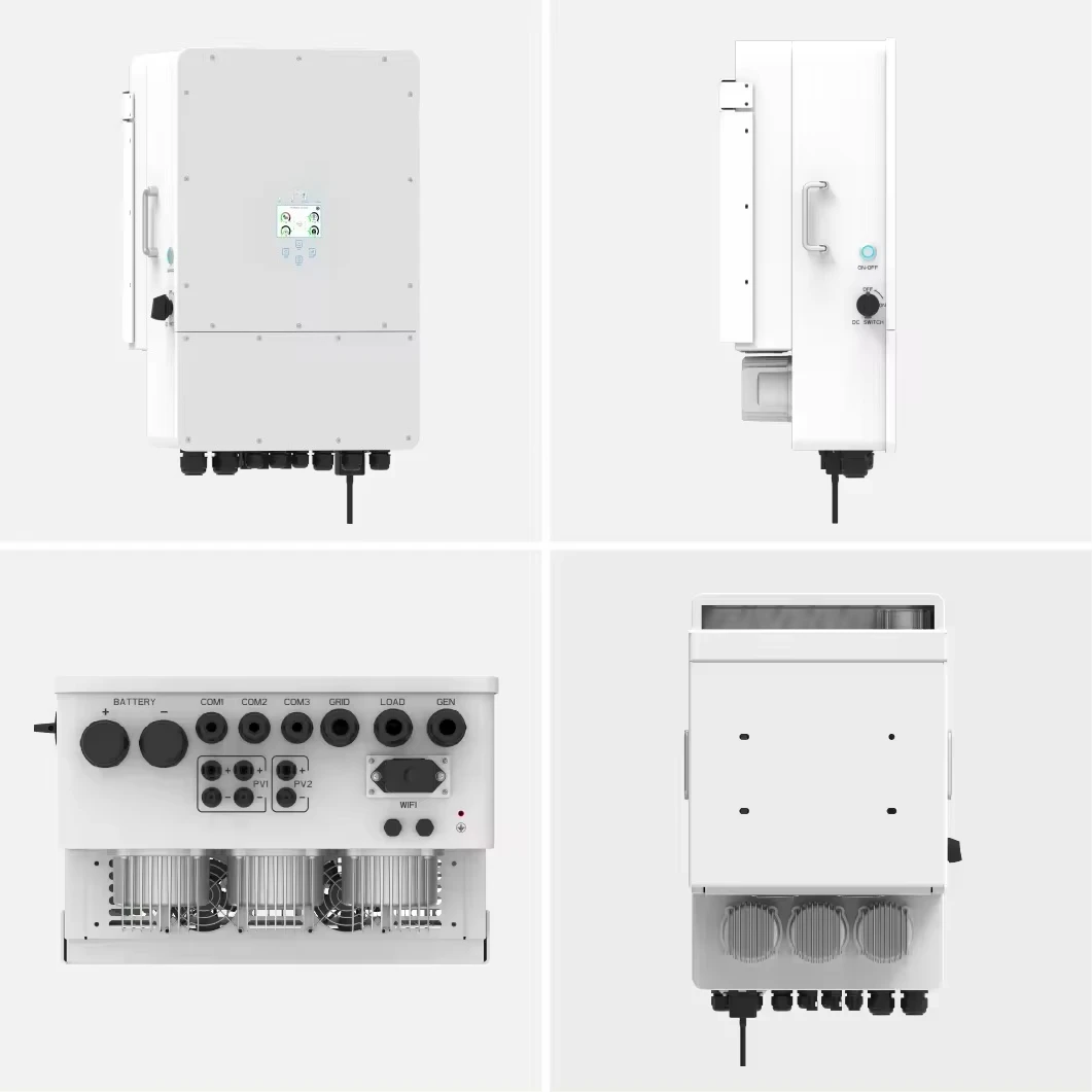 Solar Inverter Hybrid 12kw 10kw 8kw 5kw  6kw Three Phase for Solar Energy System