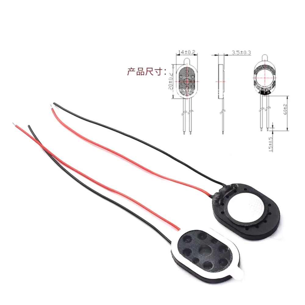 1/10 قطعة 8ohm 1 واط المتكلم هاتف لوحي مايكرو المتكلم 8Ω 1 واط 1510 1018 1318 2014 2209 2030 2415 2809 صوت صغير القرن موصل