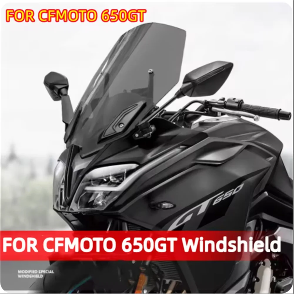 

For CFMOTO CF400 GT650 650GT windshield modification front windshield with raised windshield accessories