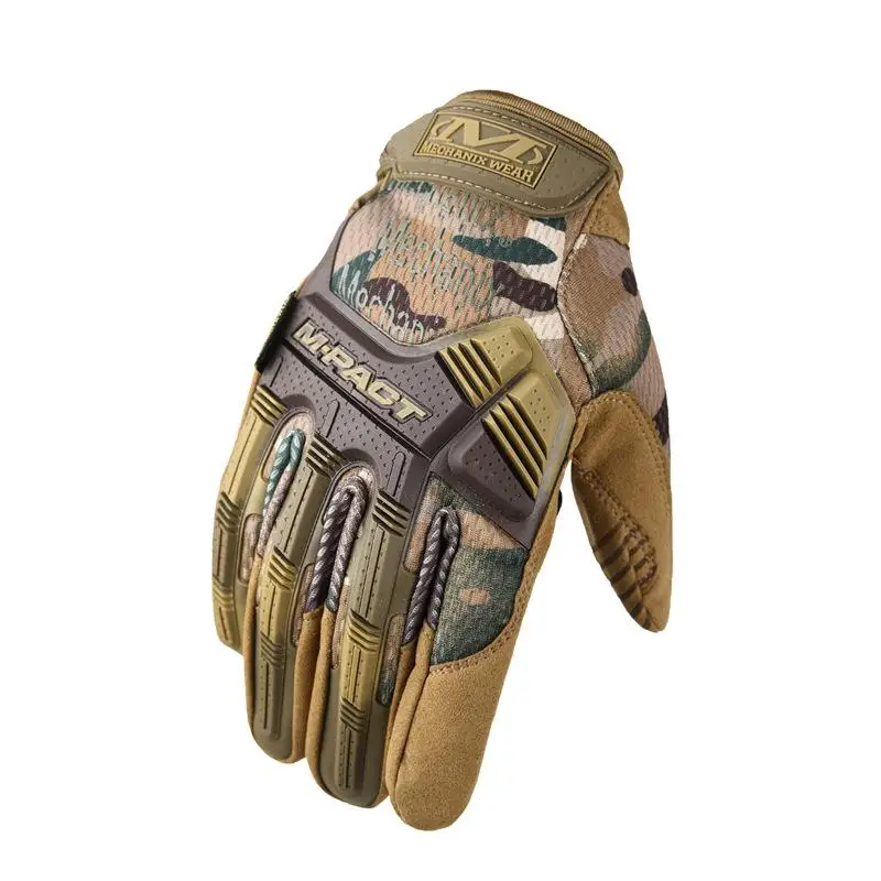 Seal Handschuhe Taktische Handschuhe Langfinger Camouflage Bergsteigen Schutz Anti-Rutsch-Fahrradhandschuhe