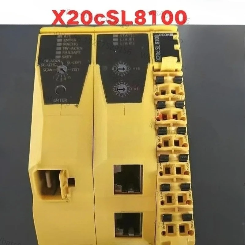 

Б/у модуль X20c SL 8100 X20cSL8100 Нормальная функция протестирована ОК