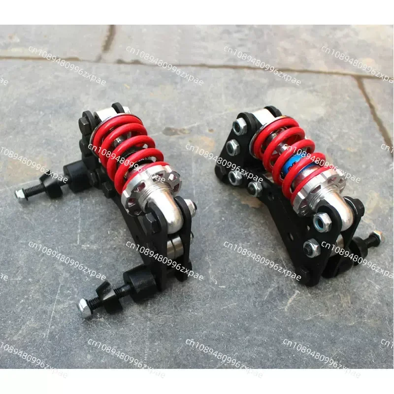 Anti-shake shock-absorbing spring bridge 83mmPU wheel, electric skateboard longboard