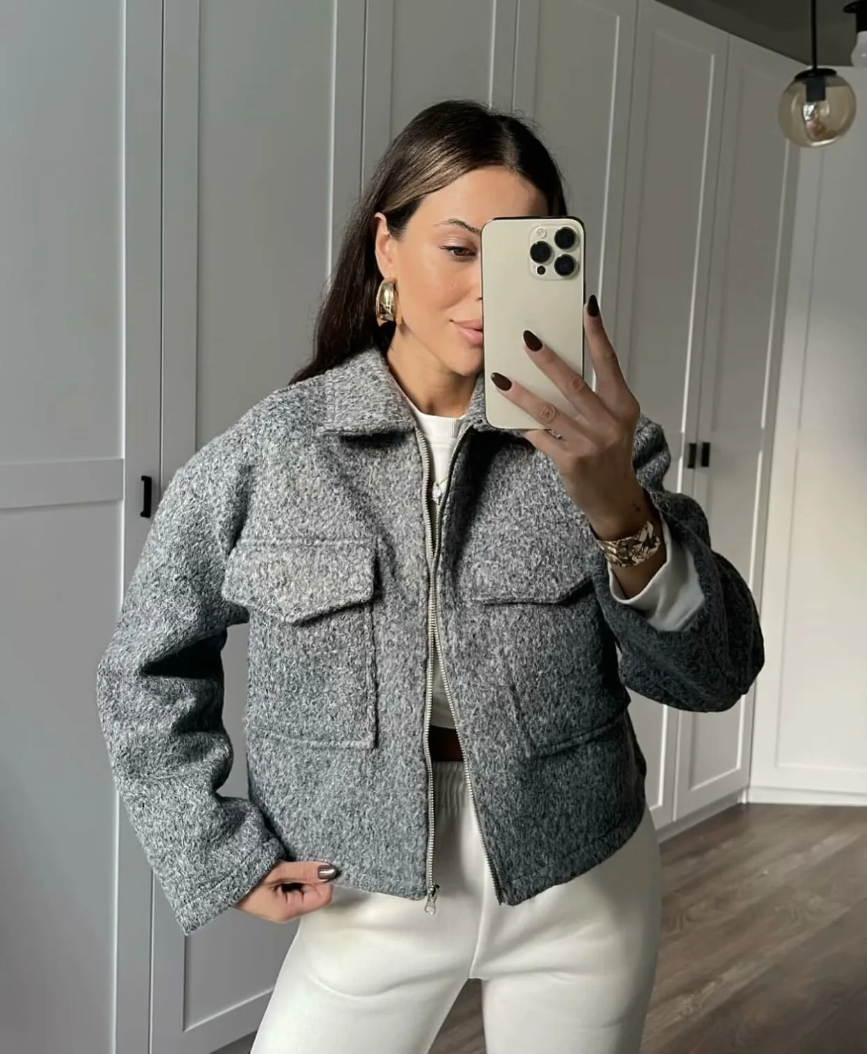 2025 Women's Winter Tweed Jacket Women Coat Autumn Suede Demi-season Fleece Jackets for Women Zipper New in Coats Outerwear