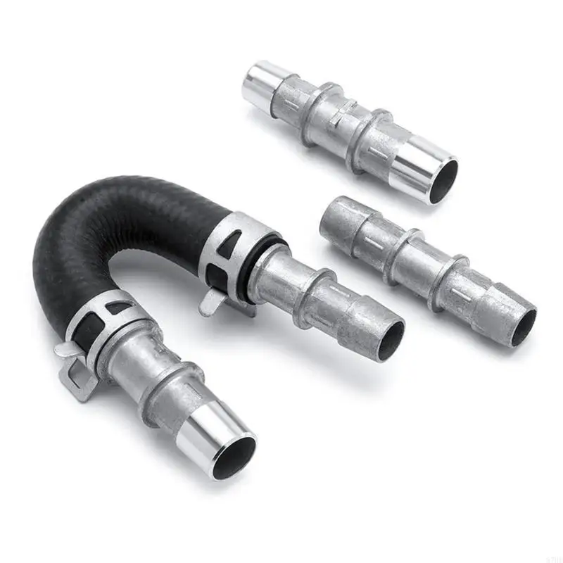 

87HE Automotive Aluminum Engine Heater Bypass 626-001 with 5/8" 3/4" Hose for Most Common Heater Hoses