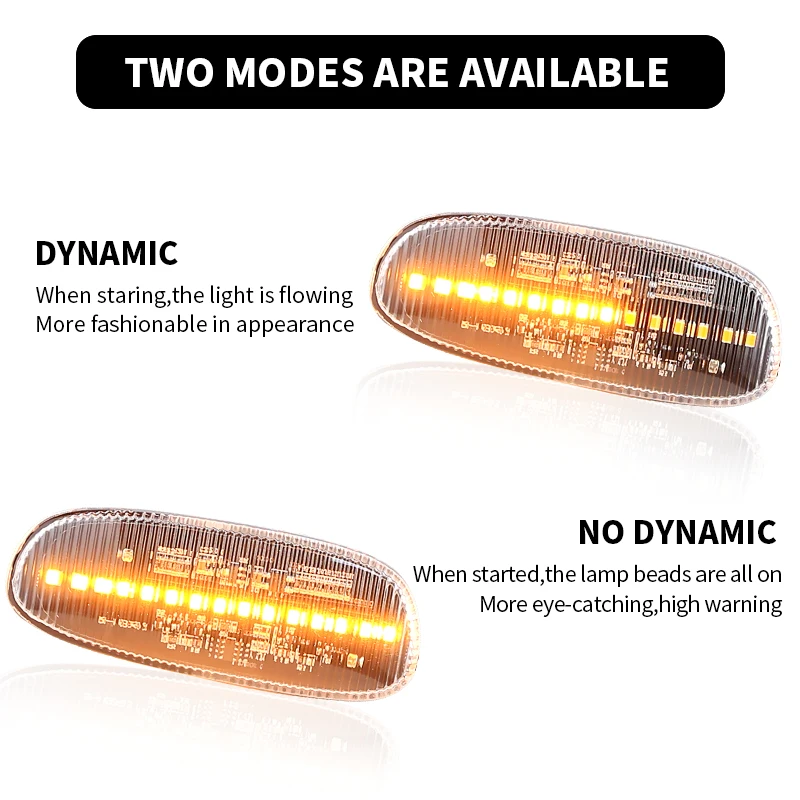 2 قطعة 12 فولت Canbus الديناميكي LED الجانب الأمامي ماركر بدوره مصباح إشارة لسوبارو امبريزا GC GM GF 1993-2001 درابزين مضيئة مصباح لا خطأ #4
