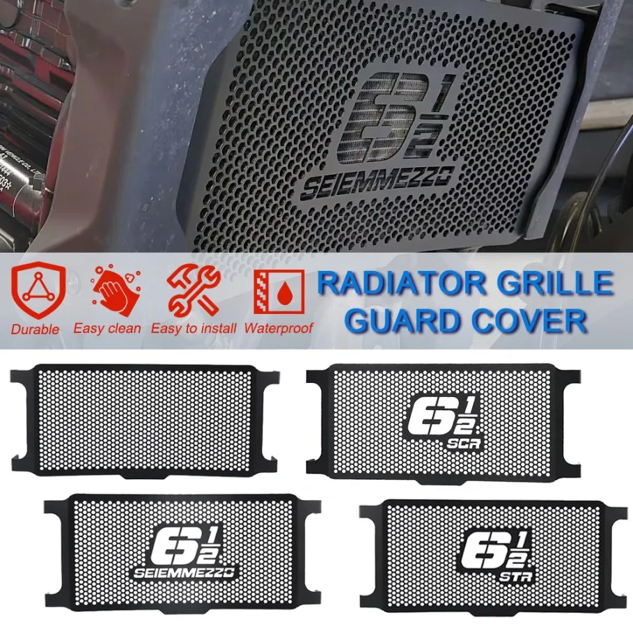 

2024 2023 Motorcycle For Moto Morini 6½ Seiemmezzo STR/SCR 2022-2025 Radiator Guard Grille Water Tank Oil Cooler Cover Protector
