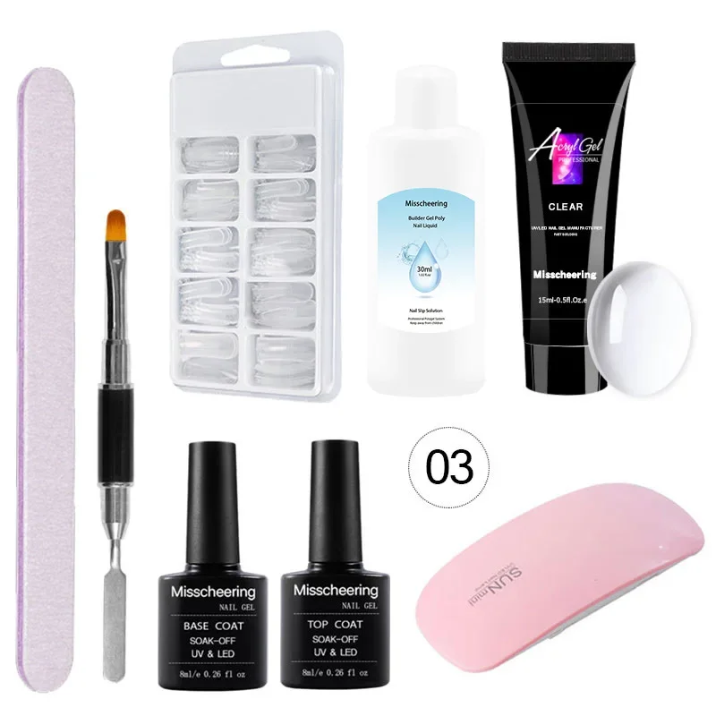 15mlNail Lijm Gel Voor Falses Tips Nail Art Decoratie Lijm Tool Valse Franse Tips Lijm Gel Snelle Uitbreiding plakken Voor Nagels