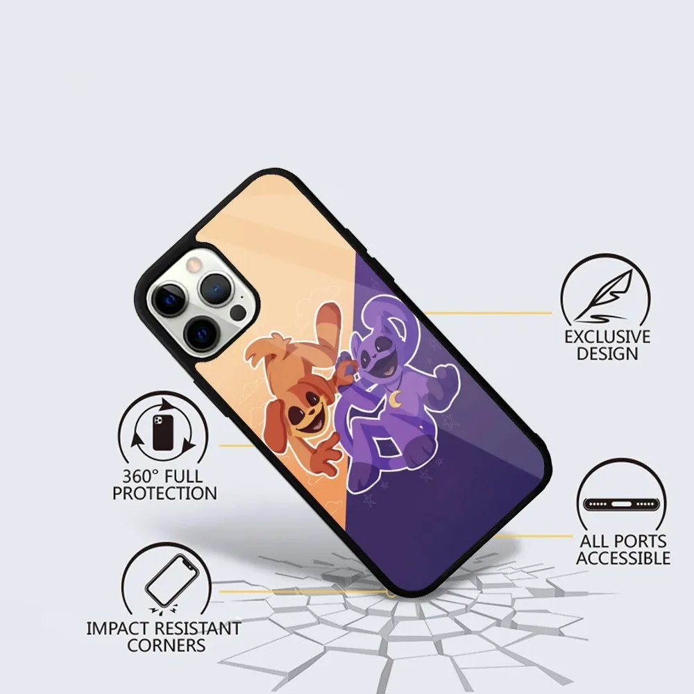 C-Catnap-S And D-Dogday Phone Case For iPhone 15,14,13,12,11,Plus,Pro,Max Mini Magsafe Magnetic Wireless Charging image 5