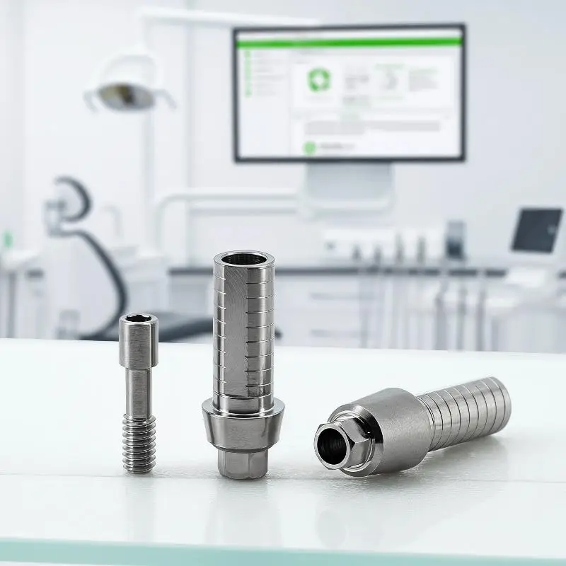 For Adin Temporary Abutment Dental Implant Titanium OEM ODM Prosthesis Lab Screw