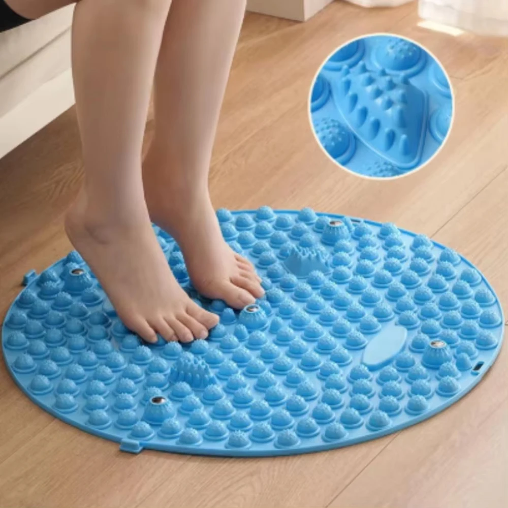 

Foot Massage Foot Pads, Foot Pedals, Finger Pressure Plates, Adult Foot Pads, In Place Ultra Slow Running Soft Silicone