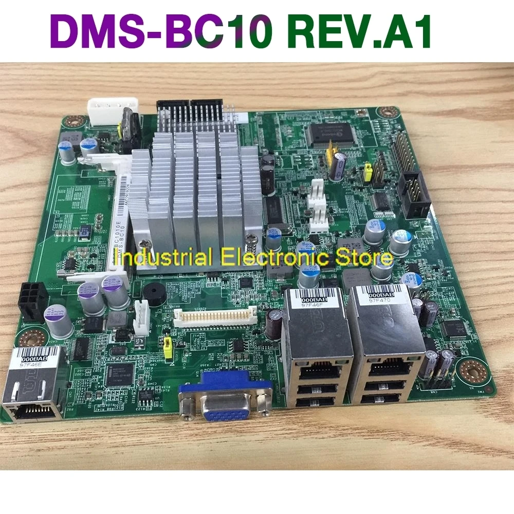 For ADHNTECH Industrial Motherboard 19AKBC1002 Dual Network Port DMS-BC10 REV.A1