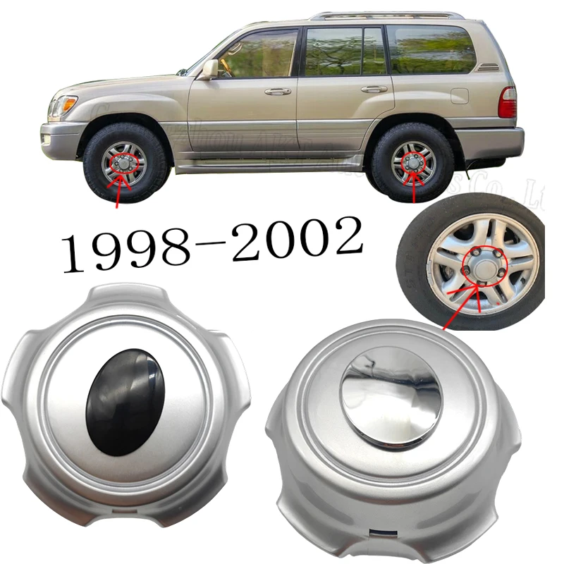 

1PCS for 1998-2002 LX470 16" Rim Wheel Center Cap Hubcap OEM 42603-60410 Wheel Center Cap Grooved