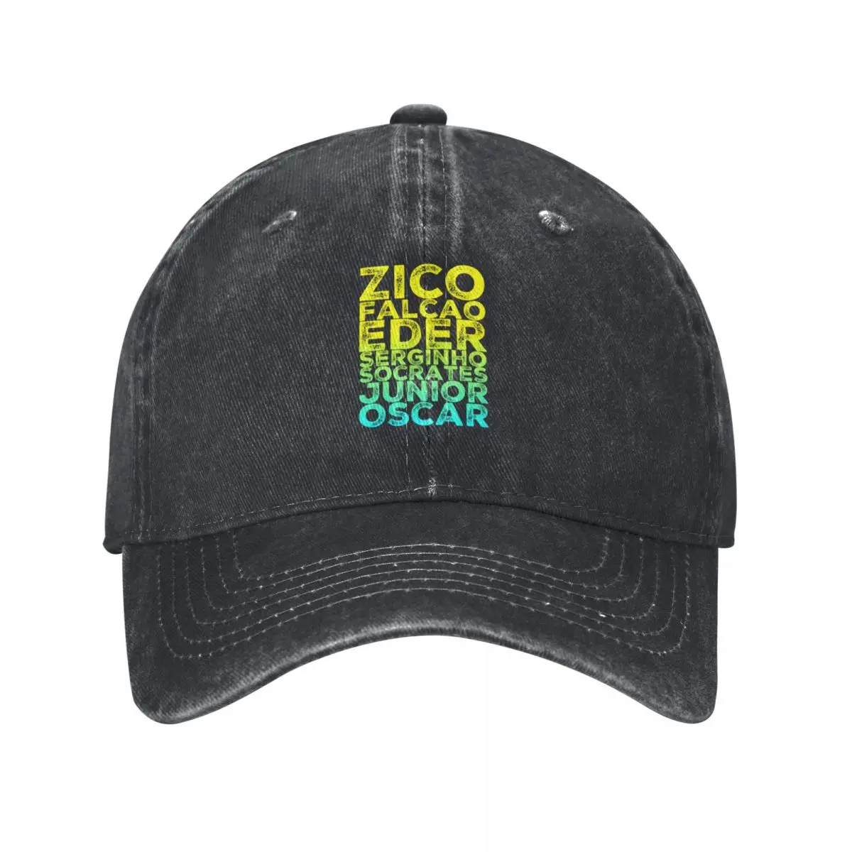 Brazil 1982 zico socrates eder best team never to win world cup79 Baseball Cap custom Hat Snapback Cap Hats For Women Men's