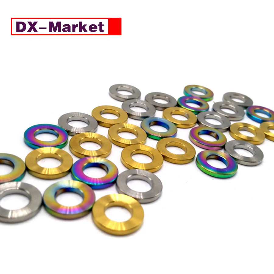 

m5 m6 m8 m10 TC4 Titanium Washers 20pcs ,TC4 Titanium Fasteners ,E014