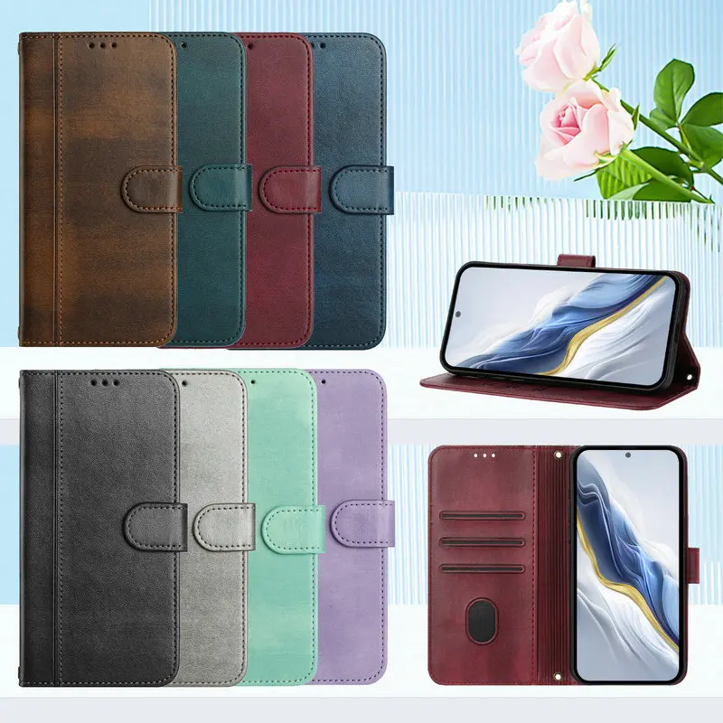 حافظة لهاتف موتورولا موتو إيدج 70 5G 2025 محفظة بطاقة جلدية كتاب كابا موتورولا إيدج 70 حافظة موتو X70 Air Edge70 غطاء مغناطيسي #6