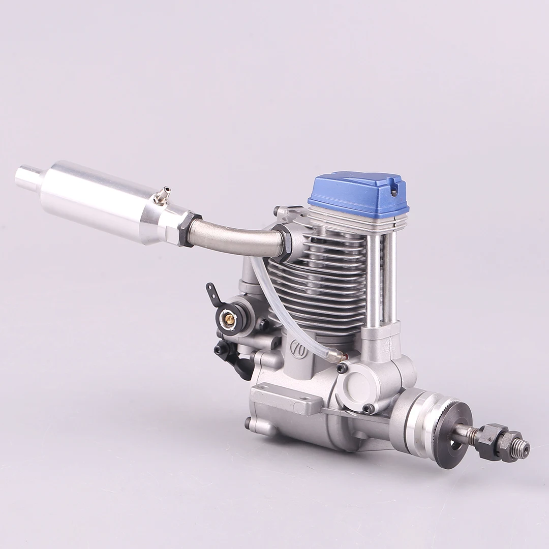 FS70AR محرك الميثانول رباعي الأشواط 11.5cc النزوح، للاستخدام في طائرات نموذجية ذات جناح ثابت للطائرات التي يتم التحكم فيها عن بعد