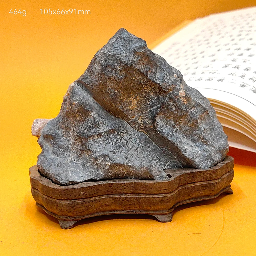 

MTBUY 1PC Suiseki Stone Sculpture Stone Cadeau Homme Asian Natural Collection Stone Office Decoration Rough Stone Mountain Rock